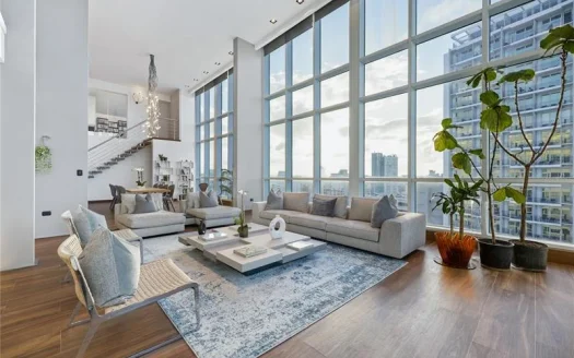 Modern penthouse apartment